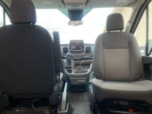 Installing the Scopema Swivel Seat is our first van project. Why? Click here.