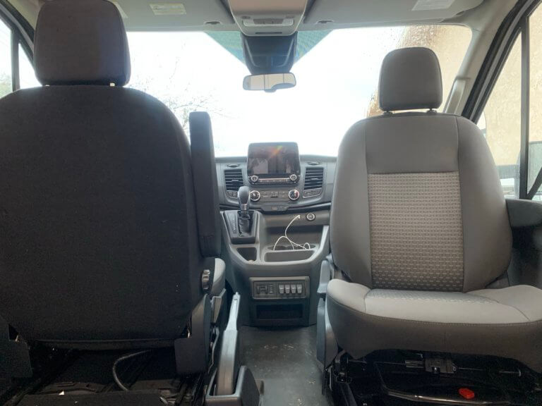 Installing the Scopema Swivel Seat is our first van project. Why? Click here.