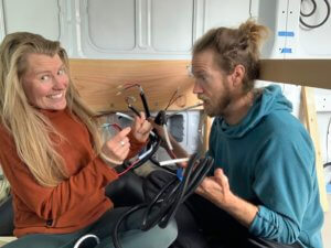 Wire Crimping in the Van: Astonishing Nerd Level