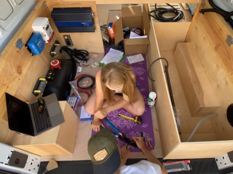 Starting to Build the van's electrical system.