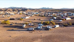 Vans, buses, travel trailers, ambulances, and RVs at Skooliepalooza.
