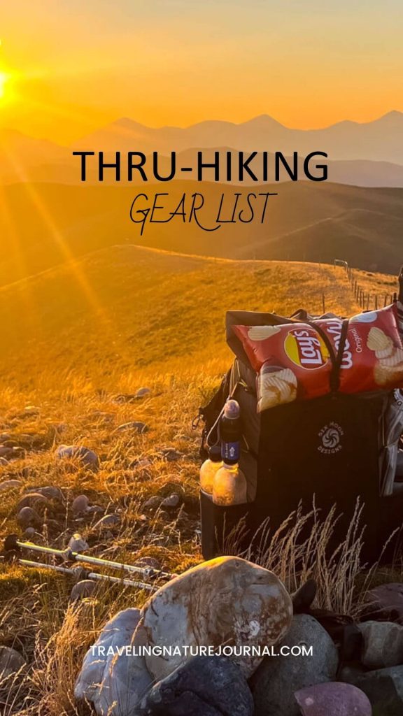 Ever wondered what's in a thru-hiker's backpack?  Come take a look inside under the chips!