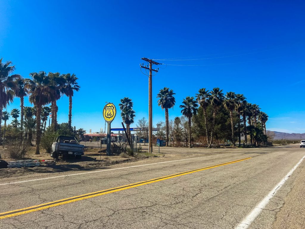 Route 66 Chevron Gas station in Fenner, CA