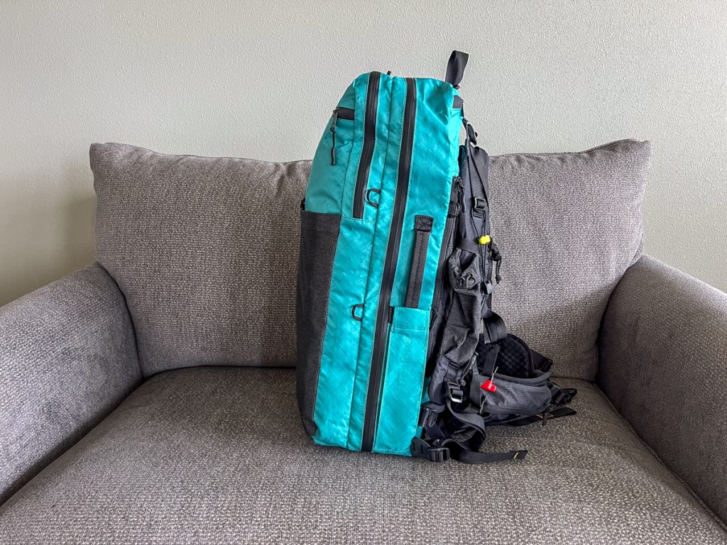 Side view of the SMD All Day Carry 35.