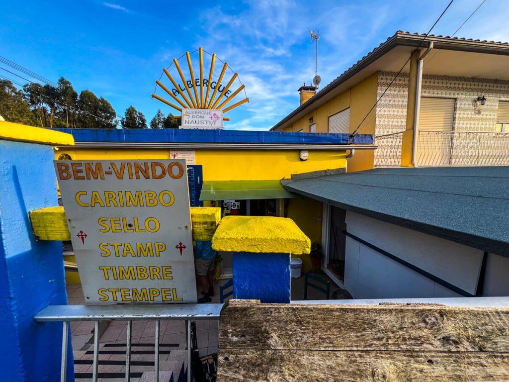 A municipal albergue on the Portuguese Camino.