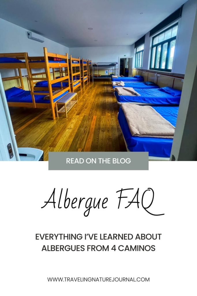 Everything you need to know about albergues in this blog post for your next hike.  This is my knowledge from hiking 4 different Caminos.