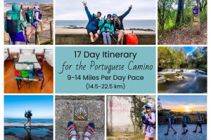 Assorted photos from the Portuguese Camino on this Porto to Santiago Itinerary.