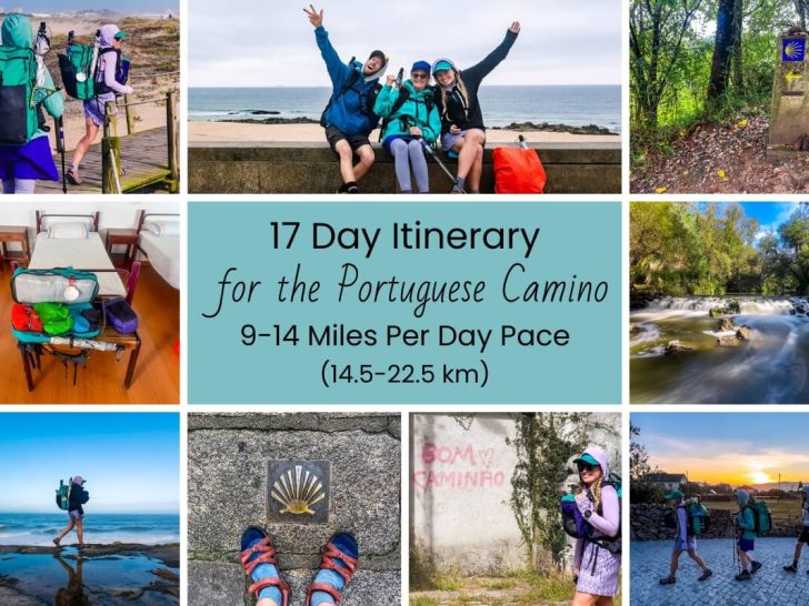 Assorted photos from the Portuguese Camino on this Porto to Santiago Itinerary.
