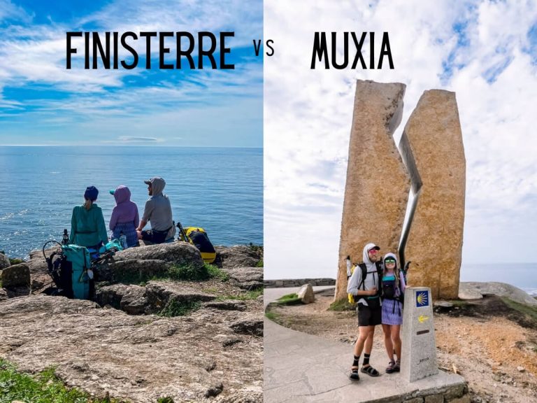 Camino Finisterre vs Camino Muxía...which is better? It depends on the vibe you want!