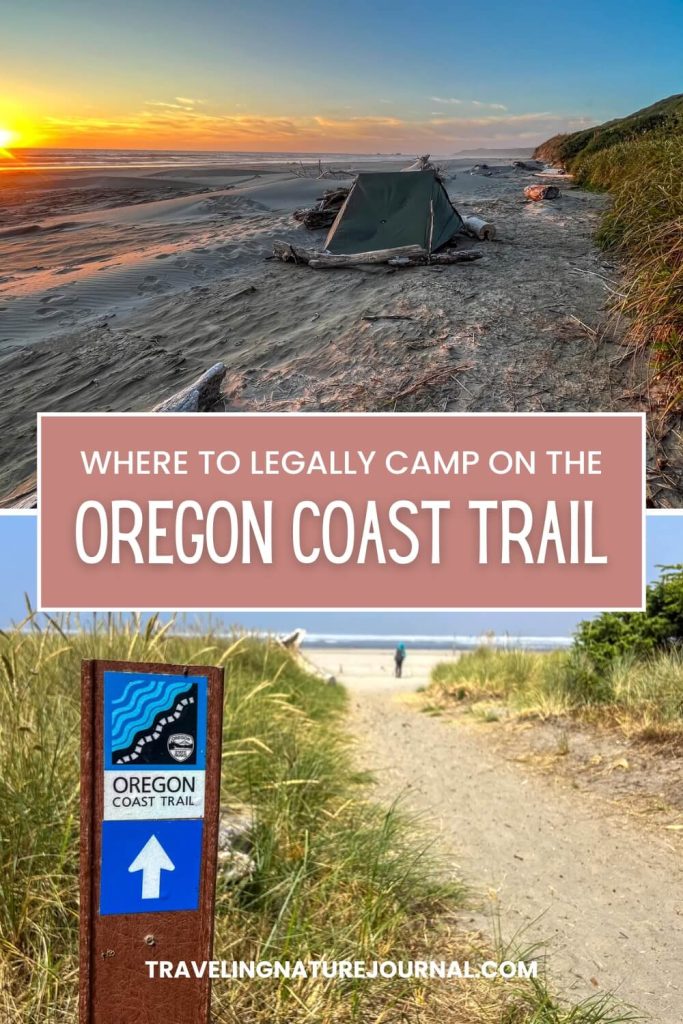Here's my 22 day thru-hiking guide to legally camp on the Oregon Coast Trail after thru-hiking it twice.