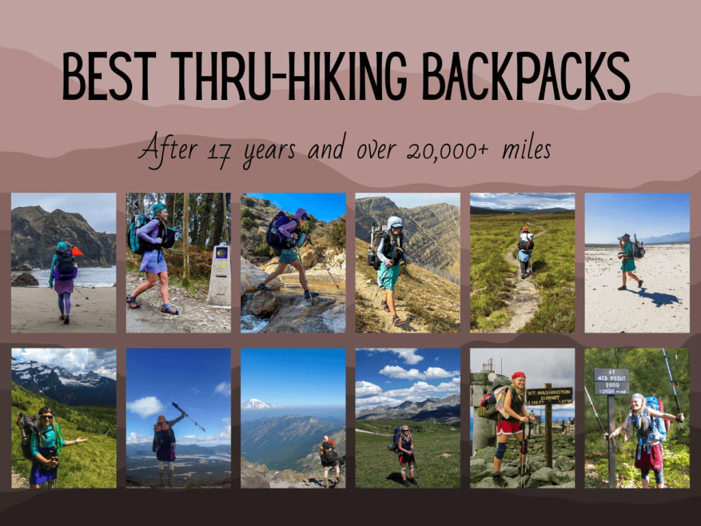 After 17 years and 20,000+ miles, here are the best thru-hiking backpacks with reviews.