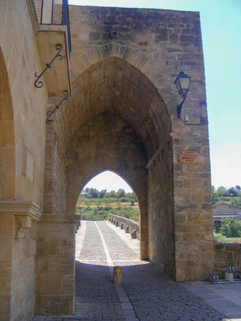 Camino walking bridge.