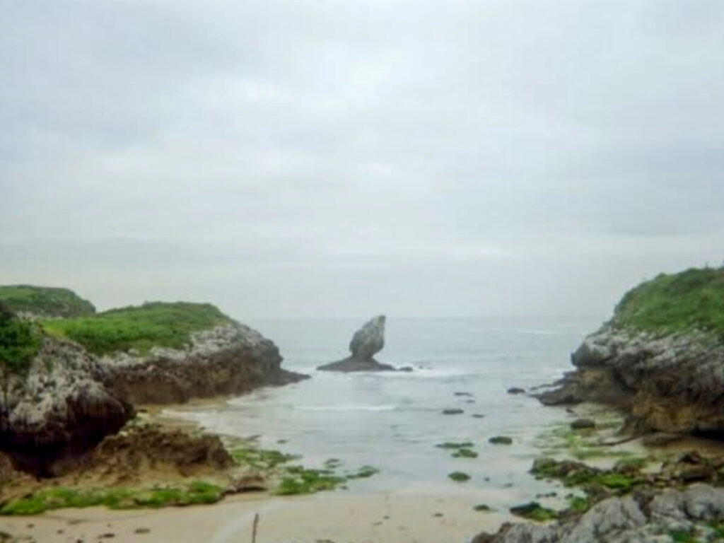Sea stacks offer a unique opportunity for exploration on the coast of Spain.
